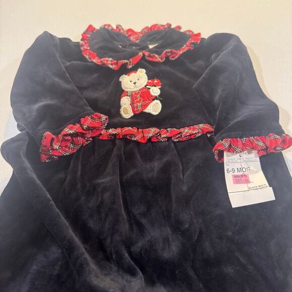 Vintage Baby Girl 6-9 M Holiday BodySuit - Picture 6 of 6